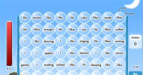 Grammar Bubbles .